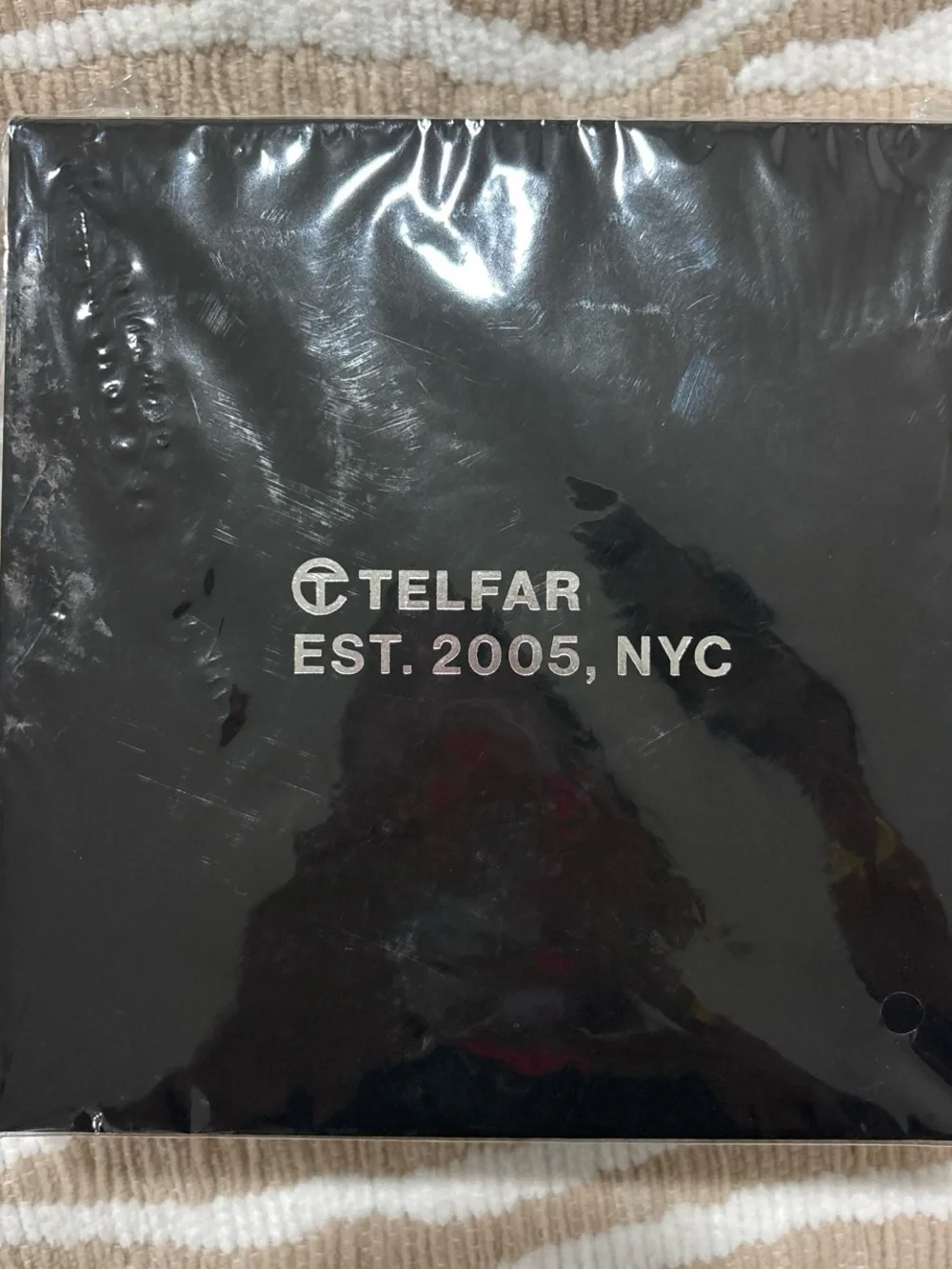 BRAND NEW UNOPENED TELFAR BELT! -- WHITE w/ SILVER BUCKLE
